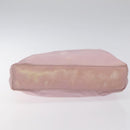 PRADA Shoulder Bag Nylon Pink Silver Auth bs25907-5