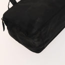 PRADA Hand Bag Nylon Black Silver Auth bs25910-8