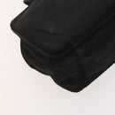 PRADA Hand Bag Nylon Black Silver Auth bs25910-17
