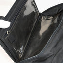 PRADA Hand Bag Nylon Black Silver Auth bs25910-9