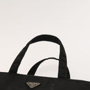 PRADA Hand Bag Nylon Black Silver Auth bs25910-14