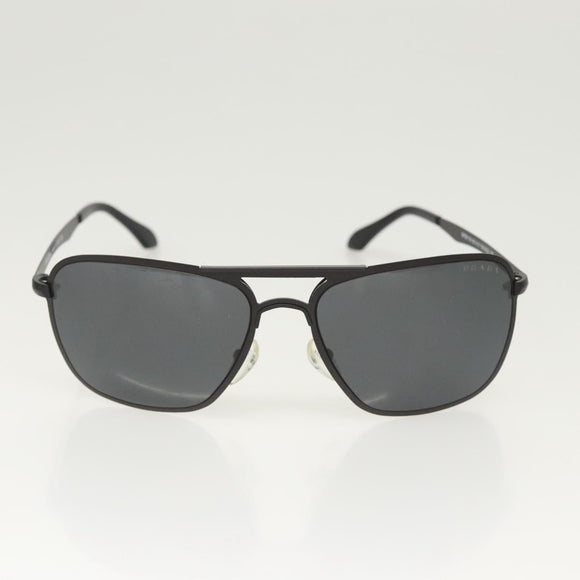 PRADA Sunglasses Plastic Black Auth bs25913