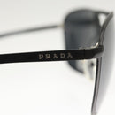 PRADA Sunglasses Plastic Black Auth bs25913-8