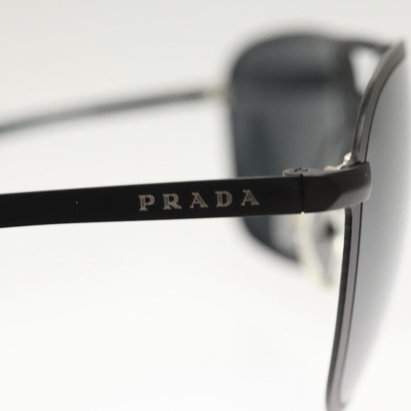 PRADA Sunglasses Plastic Black Auth bs25913