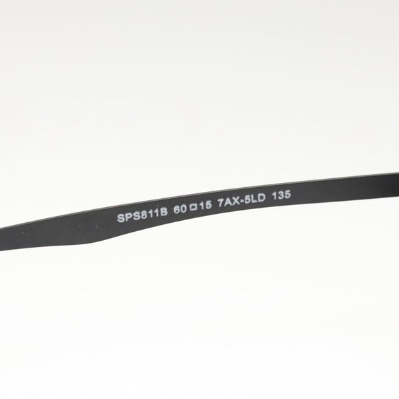 PRADA Sunglasses Plastic Black Auth bs25913