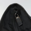 GUCCI Hand Bag Nylon Black Silver 019 0373 Auth bs25919-10