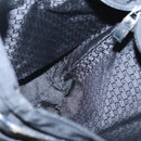 GUCCI Hand Bag Nylon Black Silver 019 0373 Auth bs25919-18