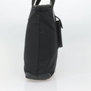 GUCCI Hand Bag Nylon Black Silver 019 0373 Auth bs25919-3