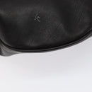 GUCCI Shoulder Bag Leather Brown Silver 001 1206 Auth bs25922-14