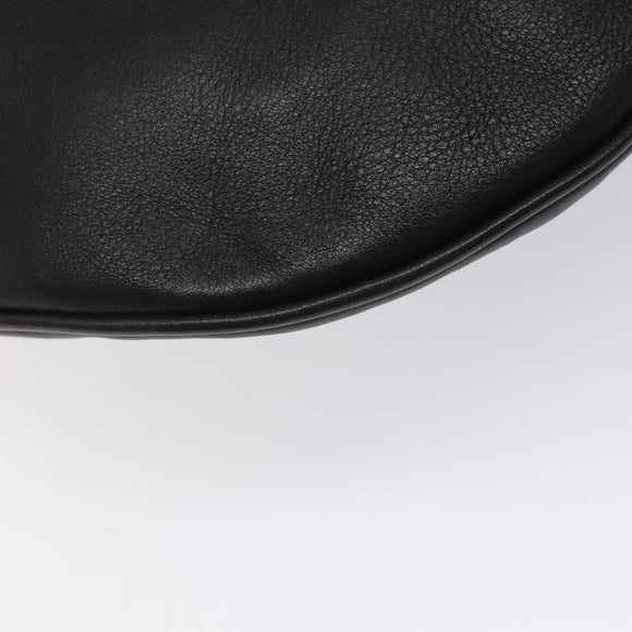 GUCCI Shoulder Bag Leather Brown Silver 001 1206 Auth bs25922