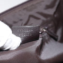 GUCCI Shoulder Bag Leather Brown Silver 001 1206 Auth bs25922-12
