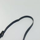 GUCCI Shoulder Bag Leather Blue Gold Auth bs25923-8