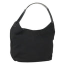 GUCCI Shoulder Bag Nylon Metal Black Silver 001 3298 Auth bs25925-1