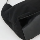 GUCCI Shoulder Bag Nylon Metal Black Silver 001 3298 Auth bs25925-11