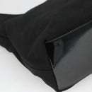 GUCCI Shoulder Bag Nylon Metal Black Silver 001 3298 Auth bs25925-13