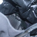 GUCCI Shoulder Bag Nylon Metal Black Silver 001 3298 Auth bs25925-17