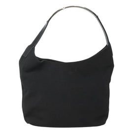 GUCCI Shoulder Bag Nylon Metal Black Silver 001 3298 Auth bs25925 - 0
