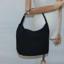 GUCCI Shoulder Bag Nylon Metal Black Silver 001 3298 Auth bs25925-21