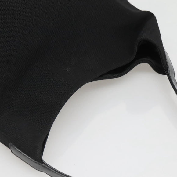 GUCCI Shoulder Bag Nylon Metal Black Silver 001 3298 Auth bs25925