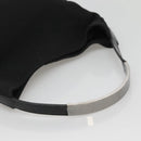 GUCCI Shoulder Bag Nylon Metal Black Silver 001 3298 Auth bs25925-7