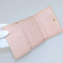 GUCCI Trifold Wallet Leather Pink Gold 474746 Auth bs25927-12