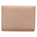 GUCCI Trifold Wallet Leather Pink Gold 474746 Auth bs25927-3