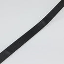 GUCCI Belt Leather 81.5-34.3"" Black Silver Auth bs25928-7