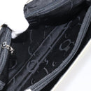 Salvatore Ferragamo Gancini Shoulder Bag Canvas White Silver Auth bs25930-18