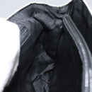 Salvatore Ferragamo Gancini Shoulder Bag Canvas White Silver Auth bs25930-19