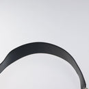 Salvatore Ferragamo Shoulder Bag Leather Black Gold Auth bs25932-8