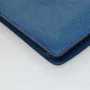 LOUIS VUITTON Epi Montaigne 27 Clutch Bag Blue M52655 LV Auth bs25949-15