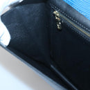 LOUIS VUITTON Epi Montaigne 27 Clutch Bag Blue M52655 LV Auth bs25949-18