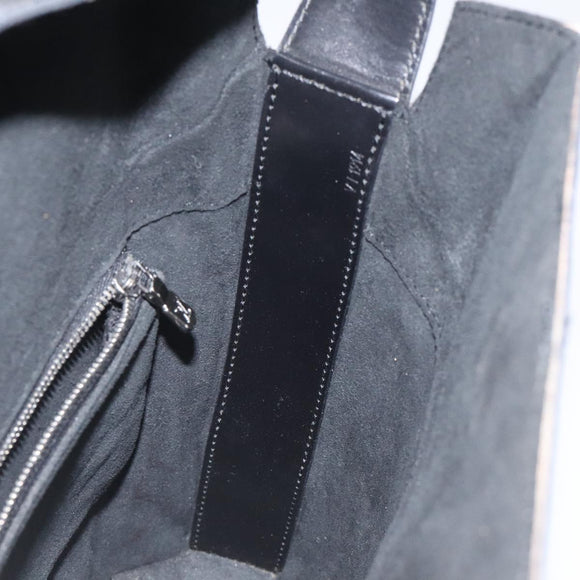 LOUIS VUITTON Epi Sac Seau Shoulder Bag Black M80161 LV Auth bs25950