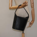 LOUIS VUITTON Epi Sac Seau Shoulder Bag Black M80161 LV Auth bs25950-19