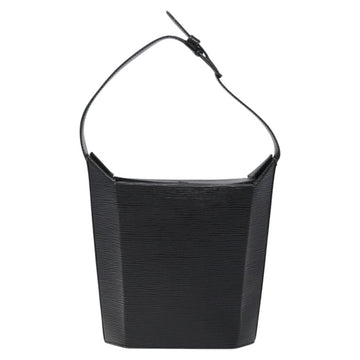 LOUIS VUITTON Epi Sac Seau Shoulder Bag Black M80161 LV Auth bs25950 - 0