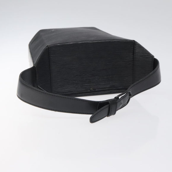 LOUIS VUITTON Epi Sac Seau Shoulder Bag Black M80161 LV Auth bs25950