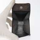 Berluti Calligraphy Coin Purse Leather Brown Auth bs25955-8