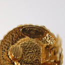 CHANEL Earring metal Gold CC Auth bs25961-5