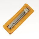 CHANEL Card Case Satin Metal 3Set Black Yellow CC Auth bs25964-14