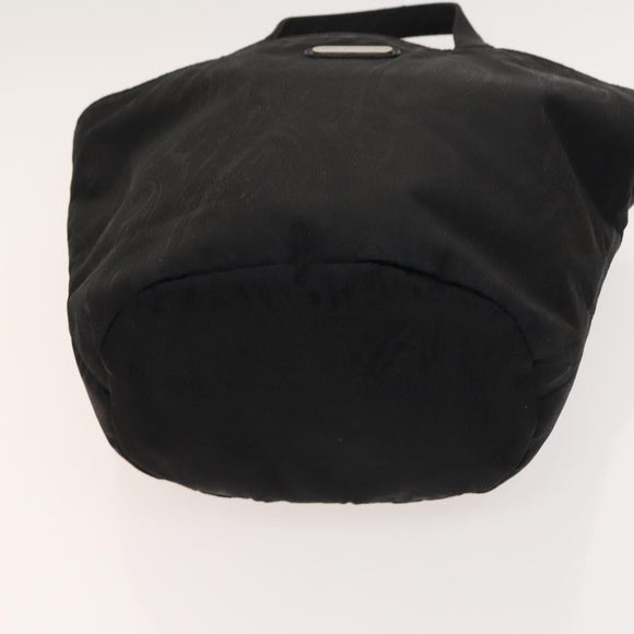 ETRO Hand Bag PVC Nylon 4Set Brown Black Auth bs25971