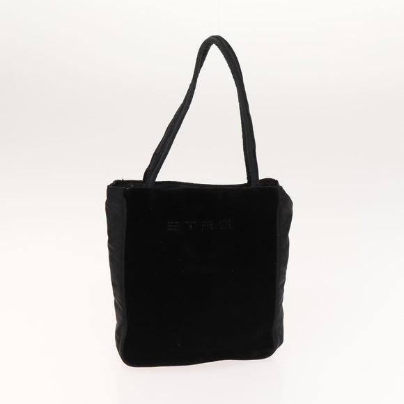 ETRO Hand Bag PVC Nylon 4Set Brown Black Auth bs25971