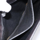 CHANEL Matelasse Chain Hand Bag Enamel Black Gold CC Auth bs25978-11