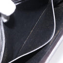 CHANEL Matelasse Chain Hand Bag Enamel Black Gold CC Auth bs25978-21