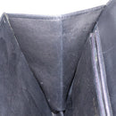 CHANEL COCO Mark Hand Bag Leather Black CC Auth bs25980-20