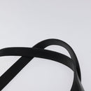 CHANEL COCO Mark Hand Bag Leather Black CC Auth bs25980-14