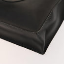 CHANEL COCO Mark Tote Bag rubber Black CC Auth bs25982-9