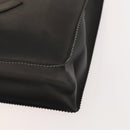 CHANEL COCO Mark Tote Bag rubber Black CC Auth bs25982-15