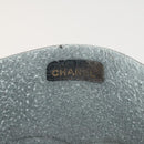 CHANEL COCO Mark Tote Bag rubber Black CC Auth bs25982-10