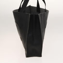 CHANEL COCO Mark Tote Bag rubber Black CC Auth bs25982-4