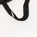 CHANEL COCO Mark Tote Bag rubber Black CC Auth bs25982-7